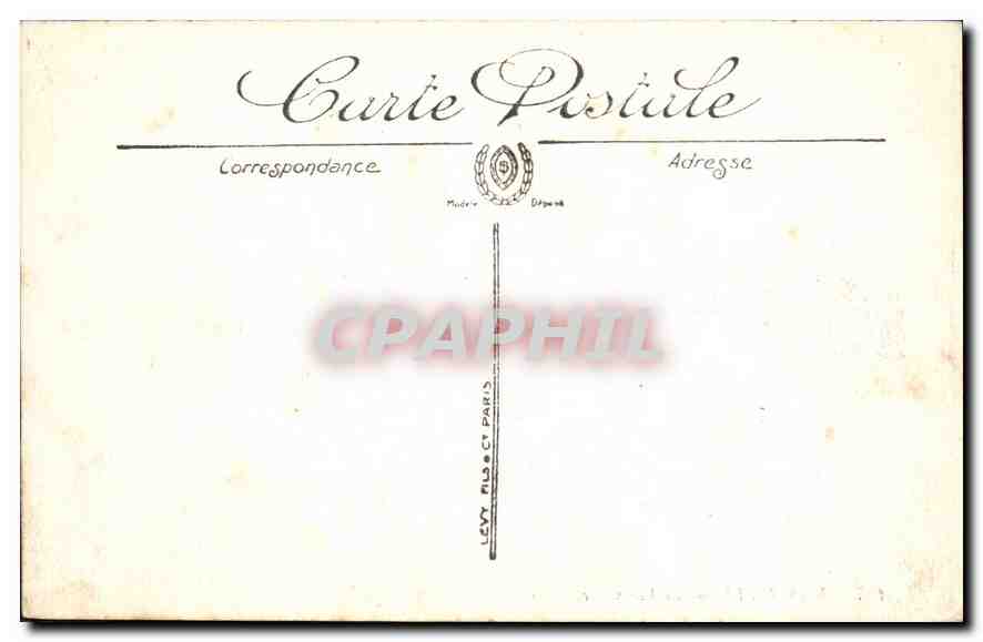 CPA Marseille Le Vieux Port  — Rückseite