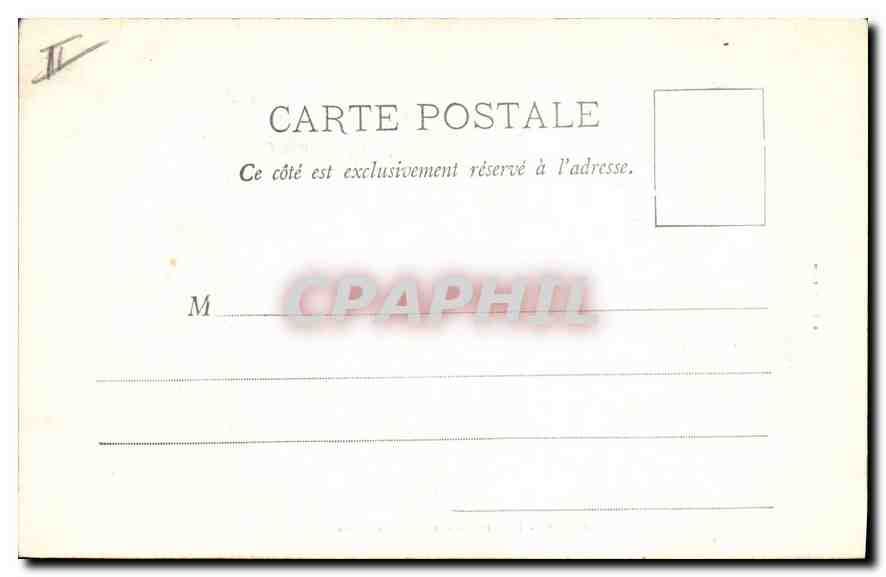 CPA Paris Les Portes de Notre Dame  — Verso