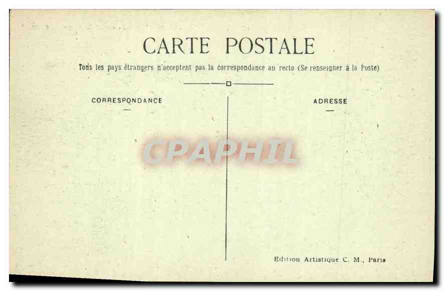 CPA Paris Eglise Notre Dame et la Seine  — Verso