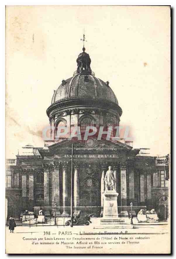 CPA Paris L'Institut de France 