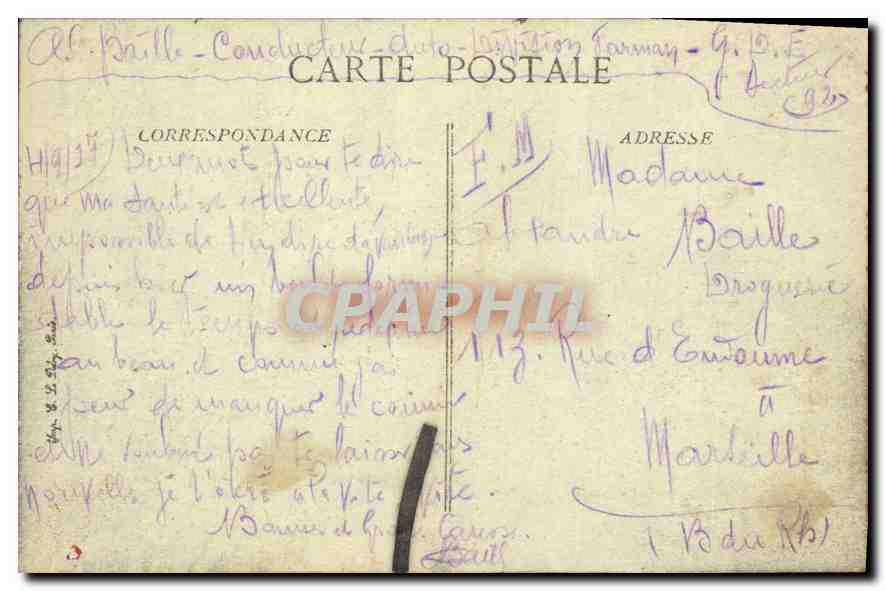 CPA Paris Buttes Chaumont Le Pont Suspendu  — Rückseite