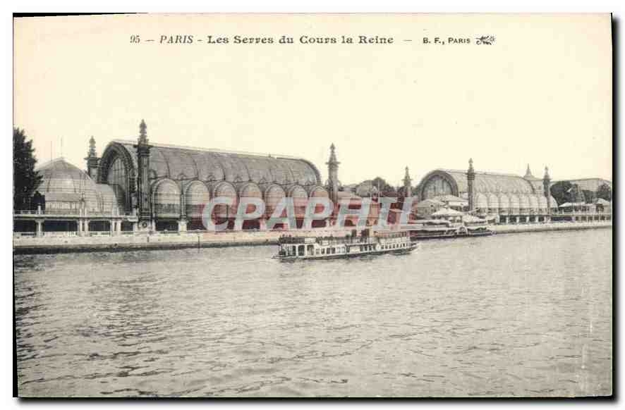 CPA Paris Les Serres du Cours la Reine 