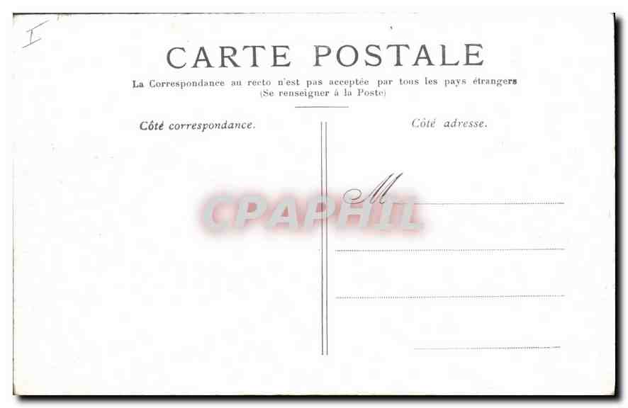 CPA Paris Le Pont au Change et la Conciergerie  — Rückseite