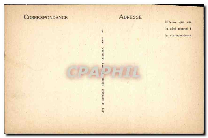 CPA Paris Le Jardin des Tuileries  — Rückseite