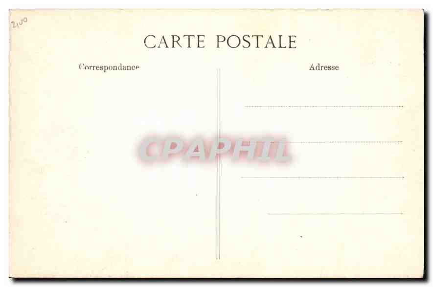 CPA Paris Notre Dame et la Cite — Verso