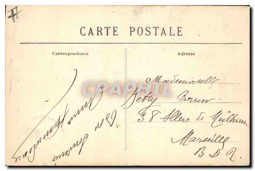 CPA Paris L'Eglise Saint Germain l'Auxerrois — Verso