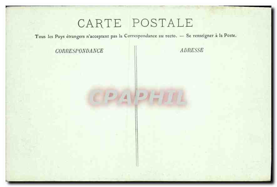 CPA Paris La Sorbonne Salle du Doctorat — Rückseite
