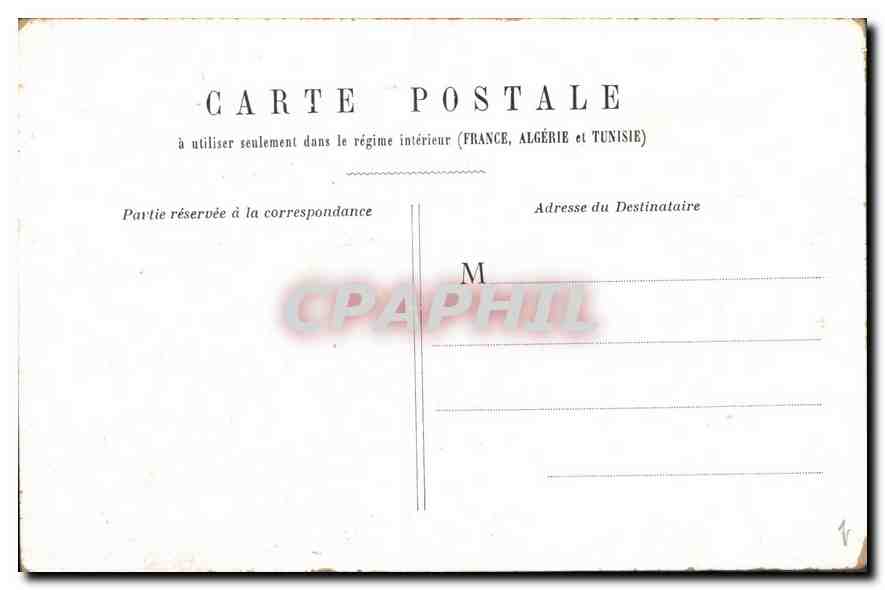 CPA  Paris Boulevard de la Madeleine — Rückseite