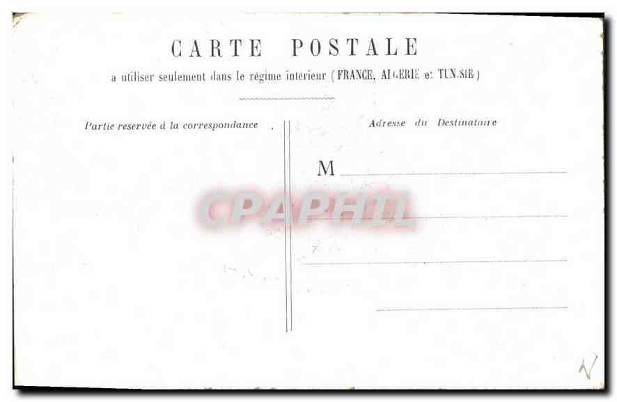 CPA Paris Invalides — Rückseite
