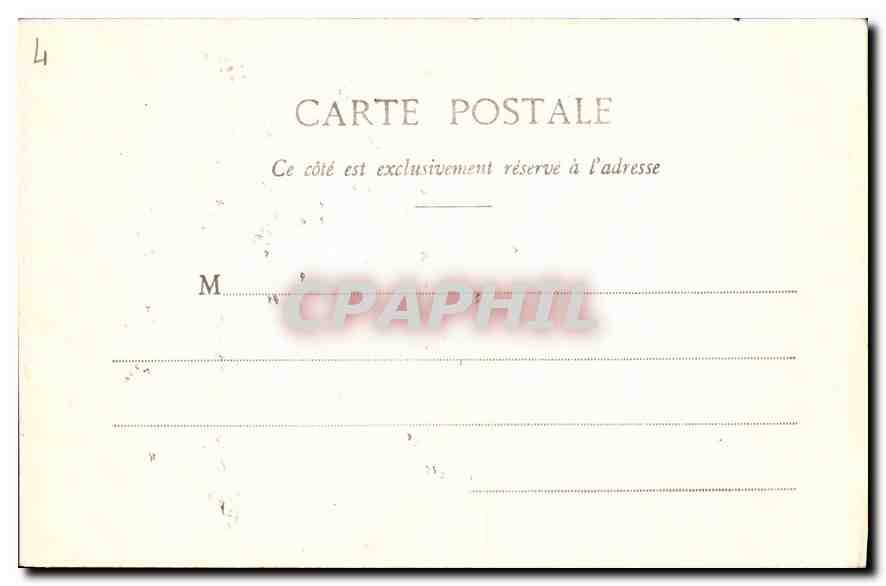 CPA Paris Le Lac du Bois de Boulogne — Rückseite