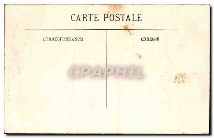 CPA Paris le Sacre Coeur — Rückseite
