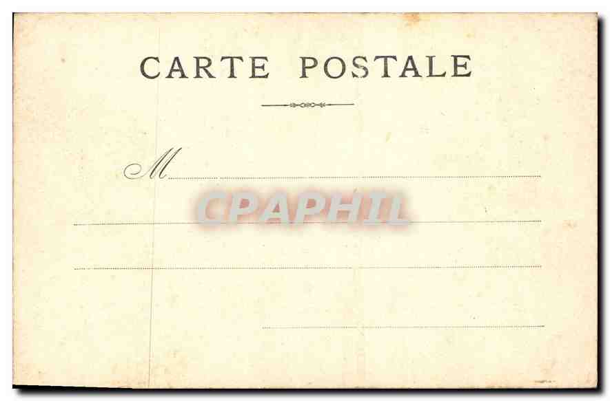 CPA Paris La Fontaine Medicis — Rückseite