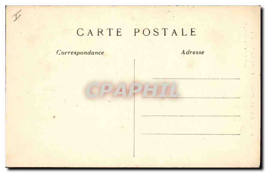 CPA Paris (Ier arr) Jardin des Tuileries Statue du Printemps — Verso
