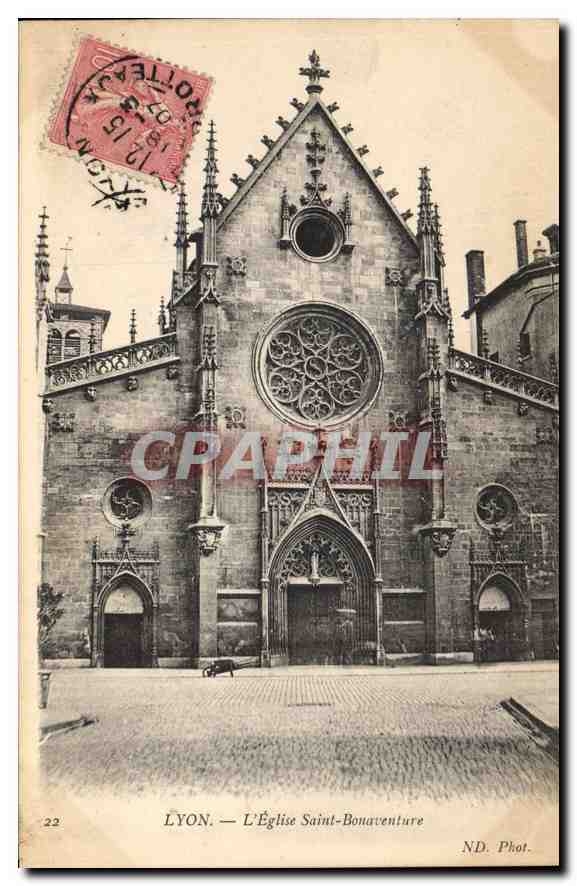 LYON — L'Église Saint-Bonaventure — N.D. Phot. n°22