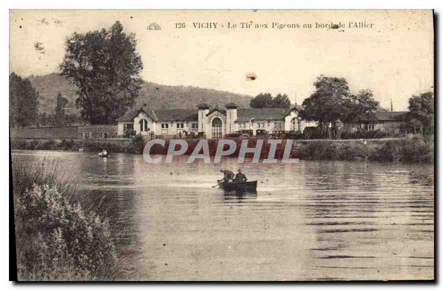 Vichy - Das Taubenschuss am Ufer der Allier — Verlag Vichy, Nr. 126