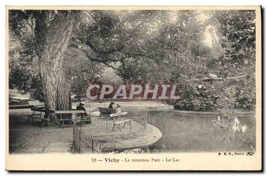 CPA Vichy Le Nouveau Parc Le Lac