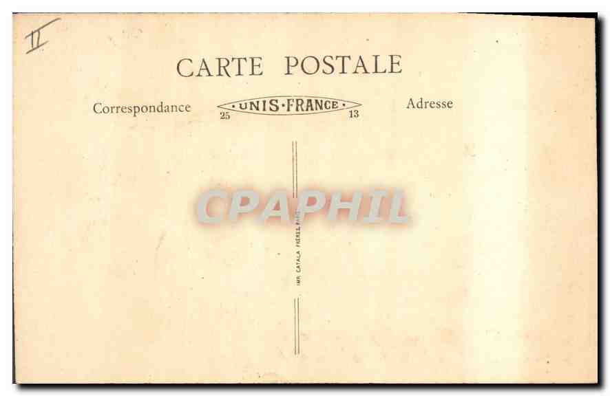 CPA Vichy (Allier) Vue Prise dans le vieux Parc — Rückseite