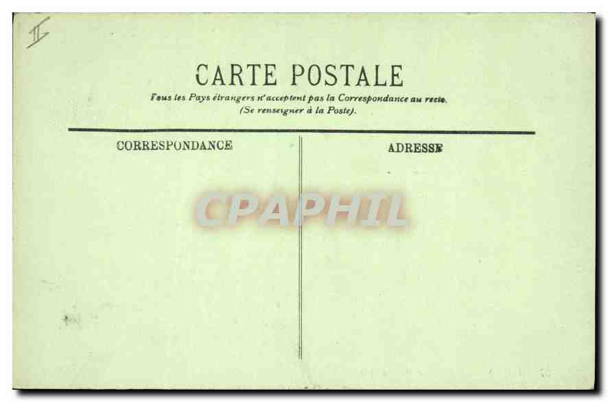 CPA Vichy L'Heure de la Musique — Rückseite