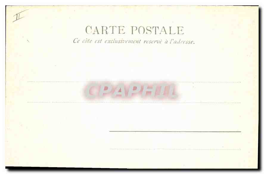 CPA Vichy Chalet habite par Napoleon — Verso