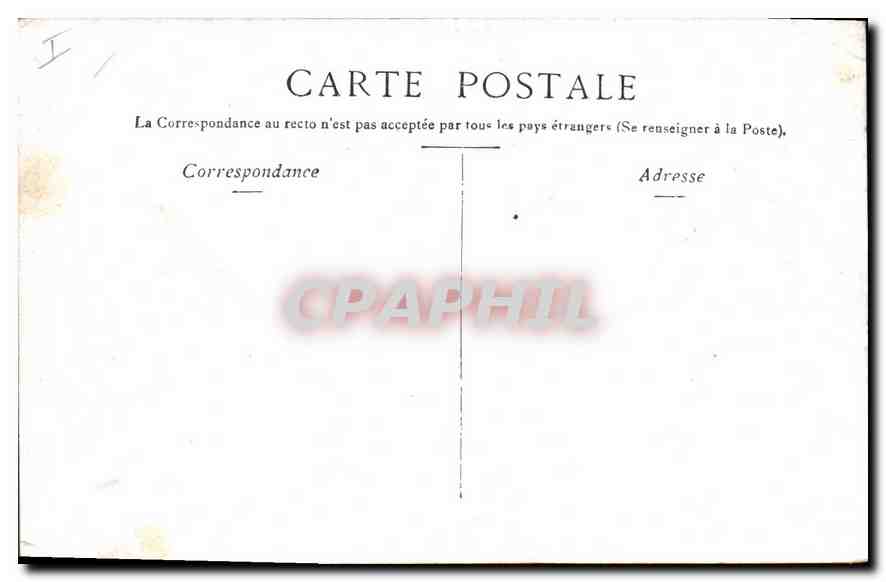 CPA Vichy Maison de Madame de SSsevigne — Rückseite
