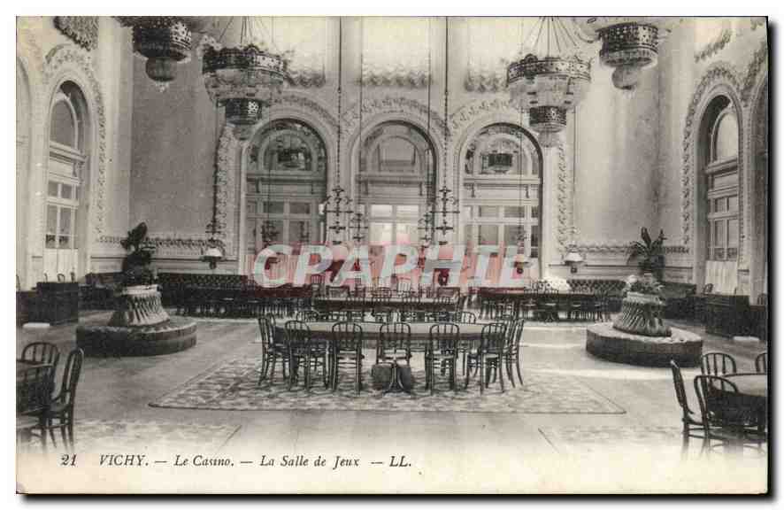 Vichy — Le Casino — La Salle de Jeux — LL.