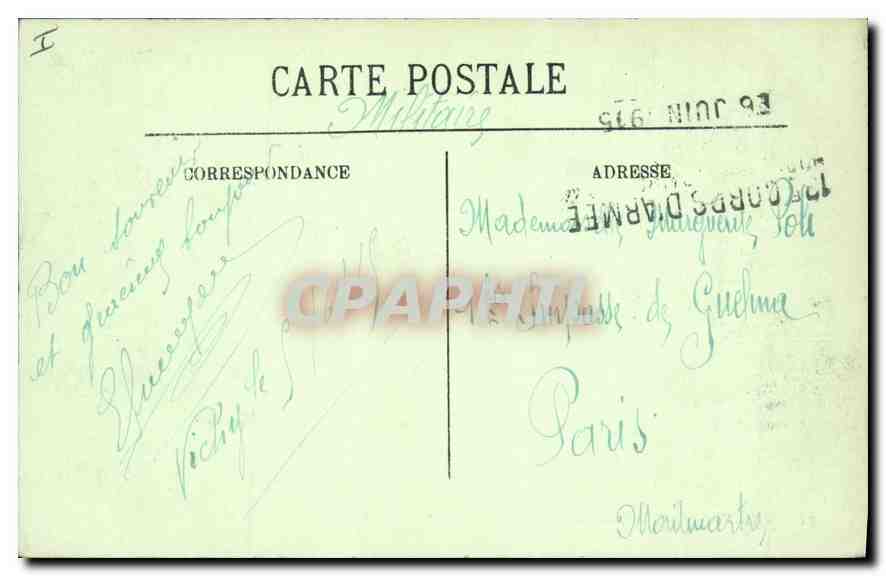 Vichy — Le Casino — La Salle de Jeux — LL. — Rückseite