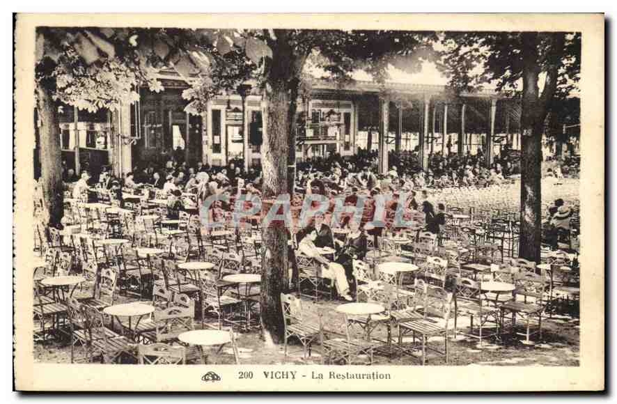 CPA Vichy La Restauration