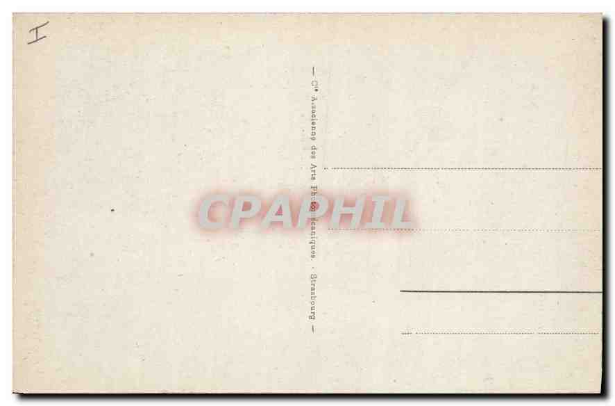 CPA Vichy Galerie couverte dans le Parc — Verso