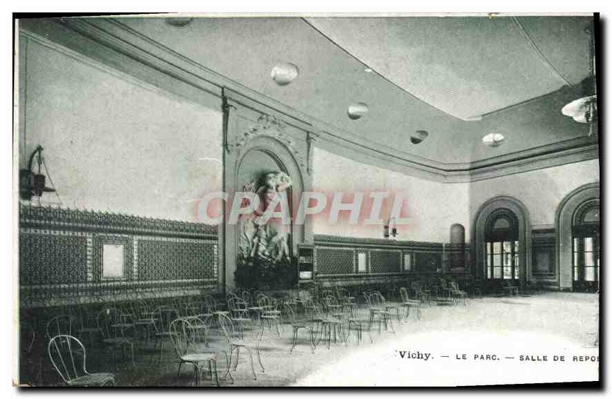 CPA Vichy Le Parc Salle de Repos