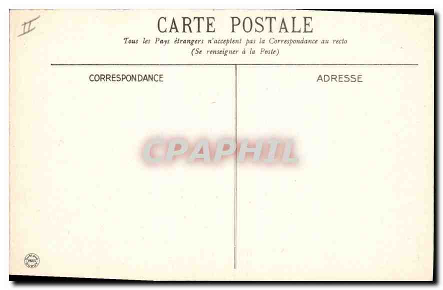 Vichy — Source Hospital — G.D. — Rückseite