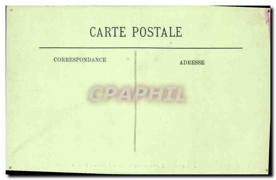 CPA Marseille La Corniche L'Anse du Prophete et le Restaurant Roubion — Verso