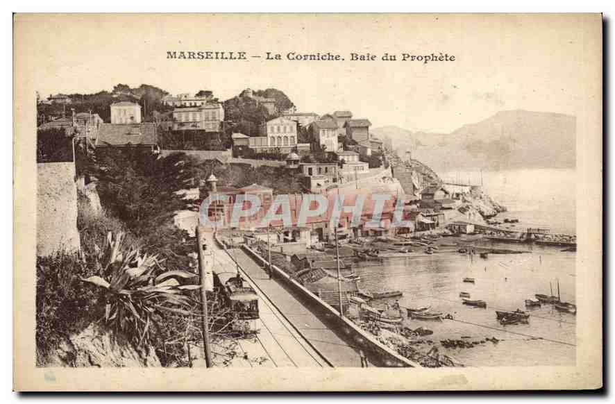 CPA Marseille La Corniche Baie du Prophete
