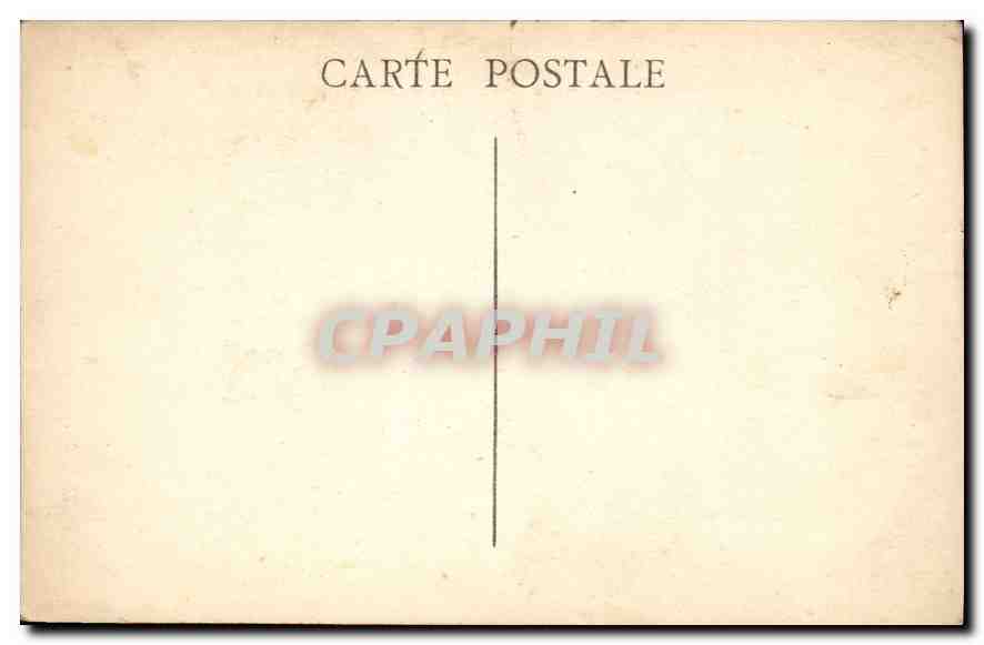 CPA Marseille La Corniche Baie du Prophete — Verso