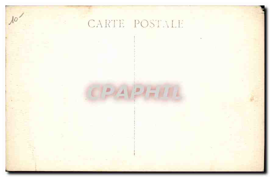 CPA Marseille La Corniche Palace Hotel — Verso
