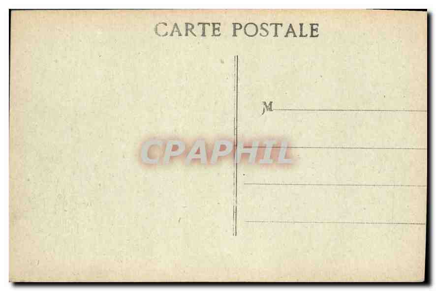 CPA Marseille Promenade de la Corniche Anse du Prophete — Verso