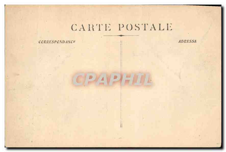 CPA Marseille La Corniche et Palace Hotel — Rückseite