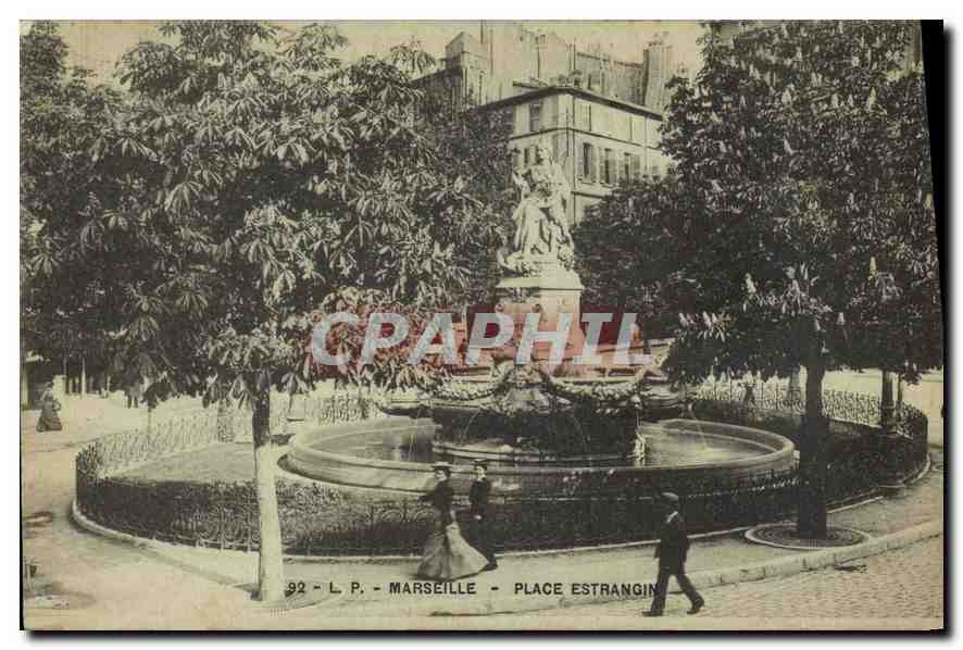 CPA Marseille Place Estrangin