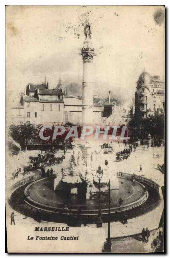 CPA Marseille La Fontaine Cantini