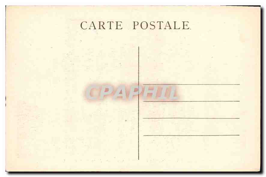 CPA Marseille L'Arc de Triomphe et la Place Jules Guesde — Verso
