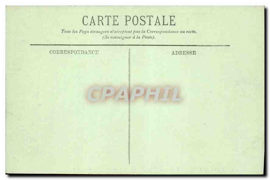 CPA Marseille L'Anse du Prophete et le Restaurant Roubion — Verso