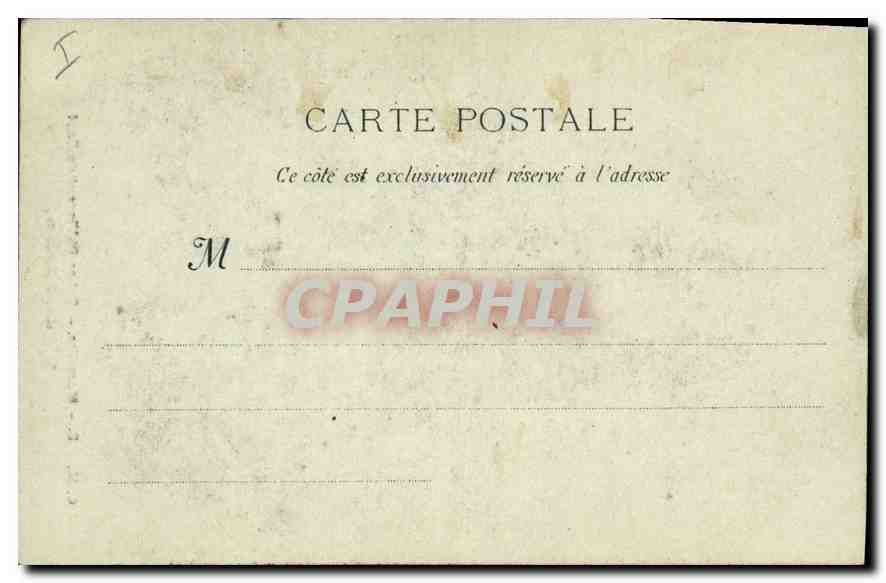 CPA Marseille Eglise St Vincent de Paul (Les Reformes) — Rückseite