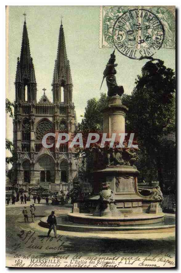 CPA Marseille Eglise St Vincent de Paul (Les Reformes)