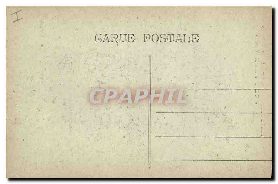 CPA Marseille Cours du Chapitre et les Reformes — Verso