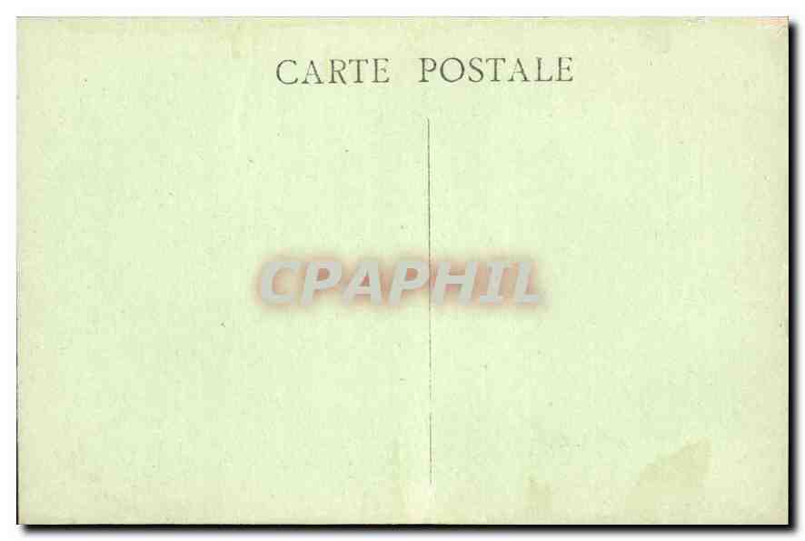 CPA Marseille Bassin du Carenage et N D de la Garde — Rückseite