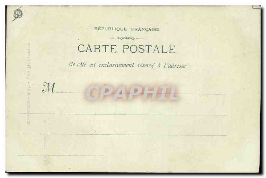 CPA Marseille Exposition Coloniale 1922 Les Reformes — Verso