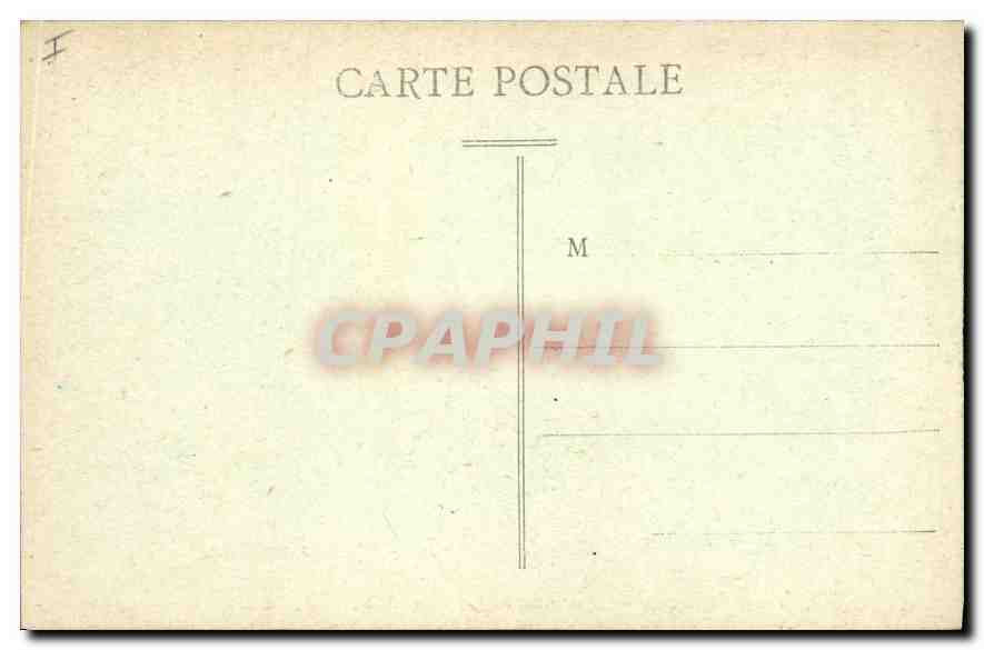 CPA Marseille Promenade de la Corniche (Palace Hotel) — Verso