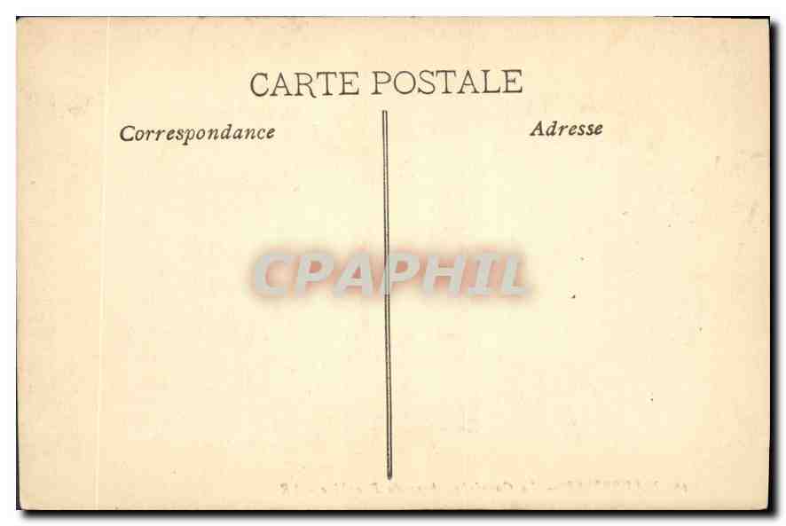 CPA Marseille La Corniche Anse du Prophete — Verso