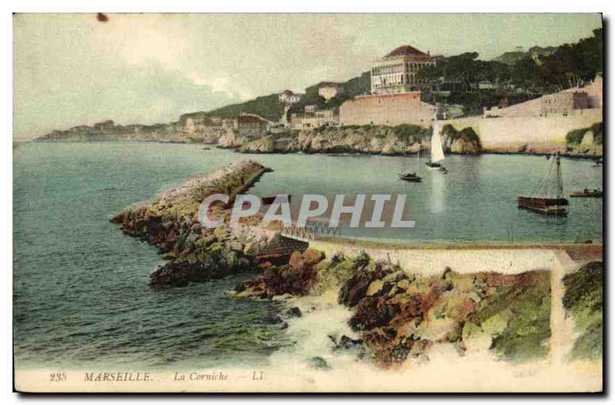 CPA Marseille La Corniche