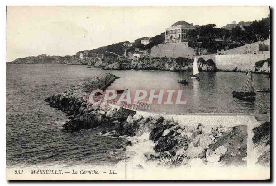 CPA Marseille La Corniche