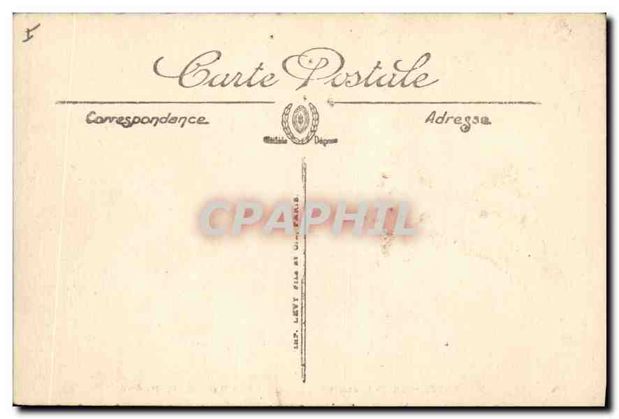 Valence — Le Château de Crussol et la Vallée du Rhône — LL — Verso